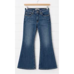 Levi’s 726 High Rise Flare Jeans 28 Medium Wash